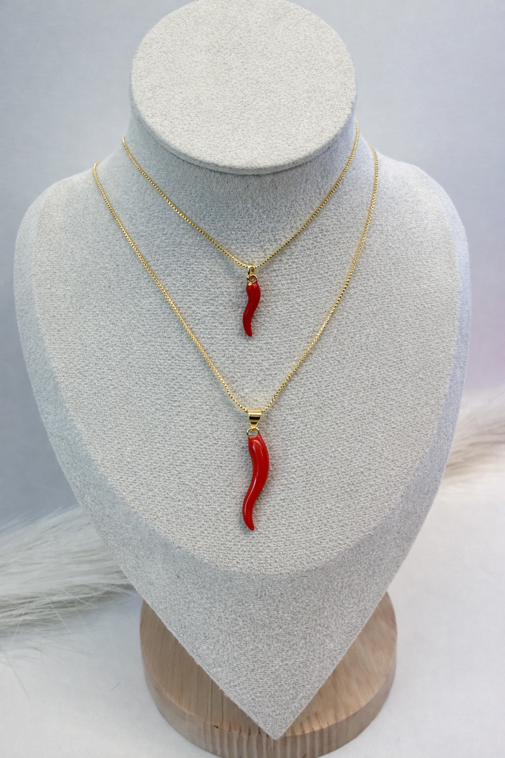 Corno Rosso Necklace